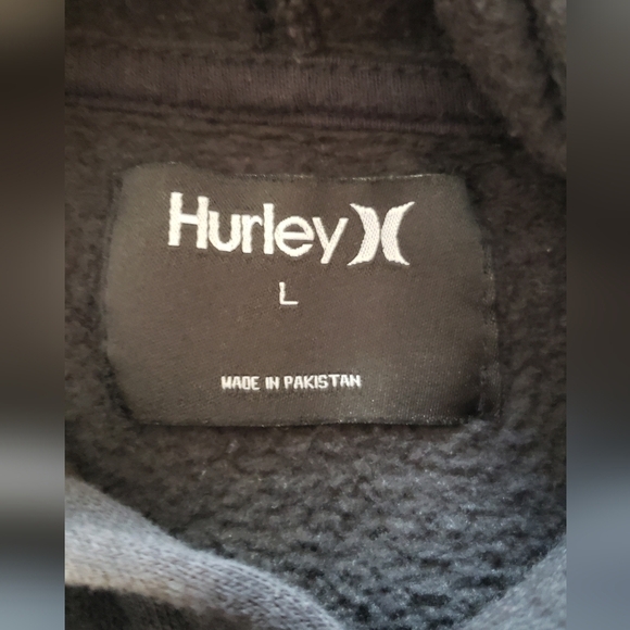 Hurley| Classic Sweatshirt with Hood and Graphic Design - Picture 2 of 3